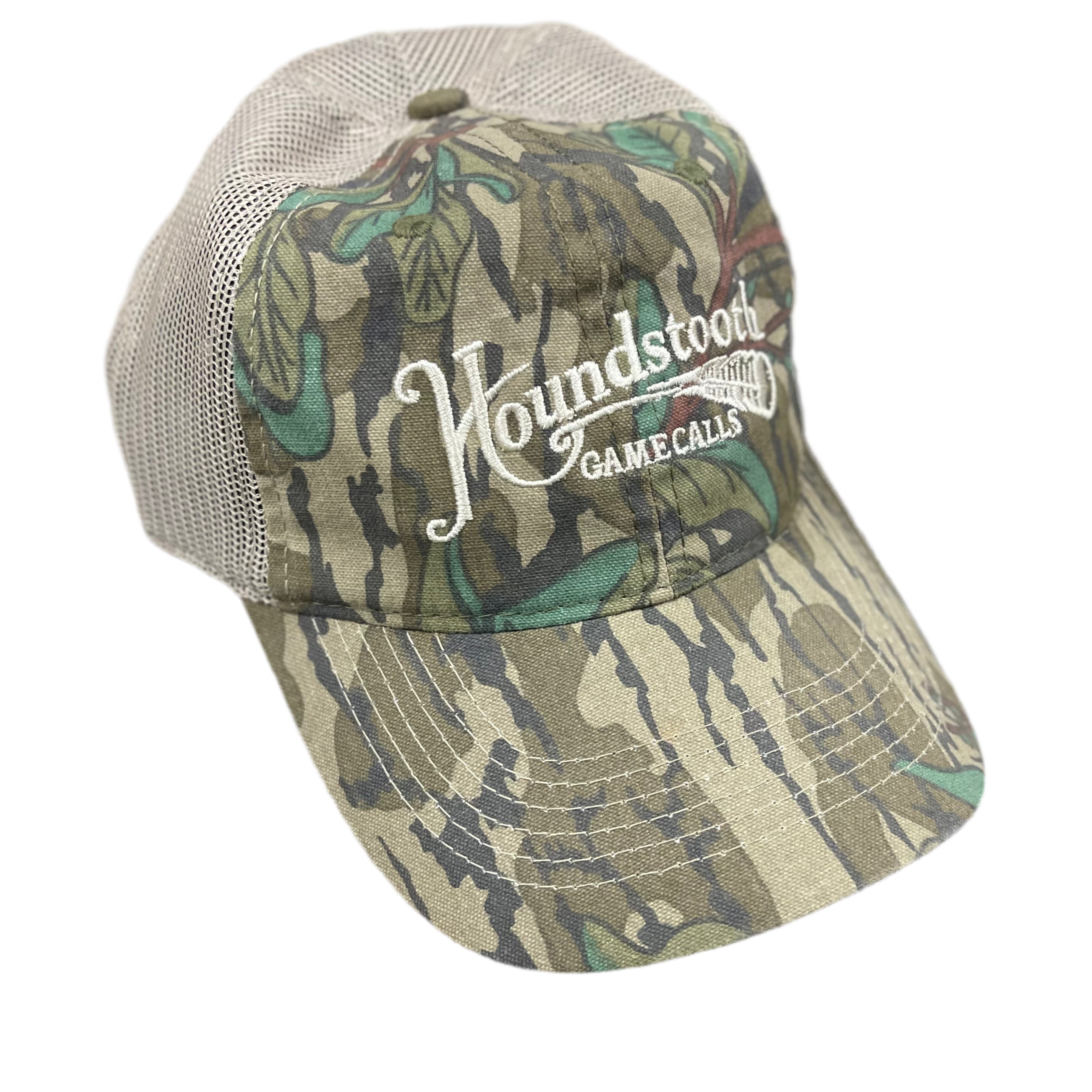 Greenleaf Camo Mesh Back Hat – Unstructured Snapback Hunting Cap