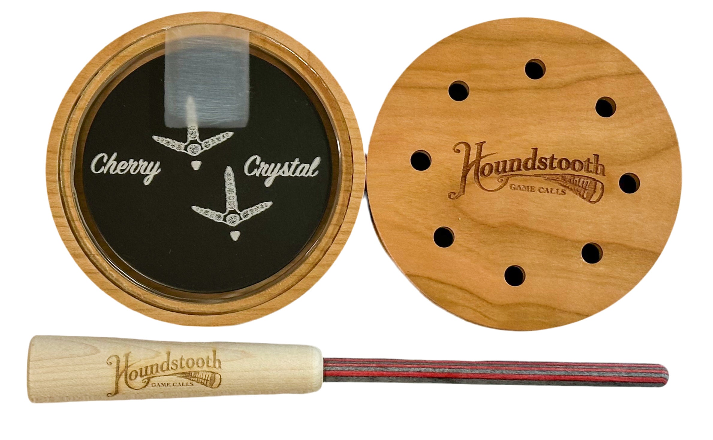 Cherry Crystal Over Aluminum Turkey Call