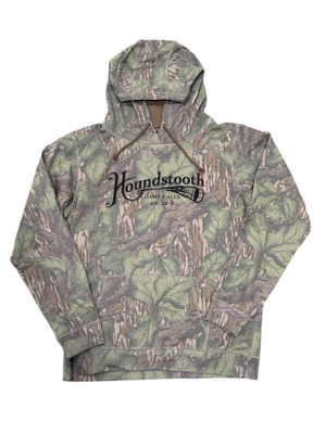 Houndstooth Est. Washed Out Hoodie Full Foliage
