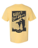 "Killa’s Live Here" Comfort Color Turkey Hunter T-Shirt