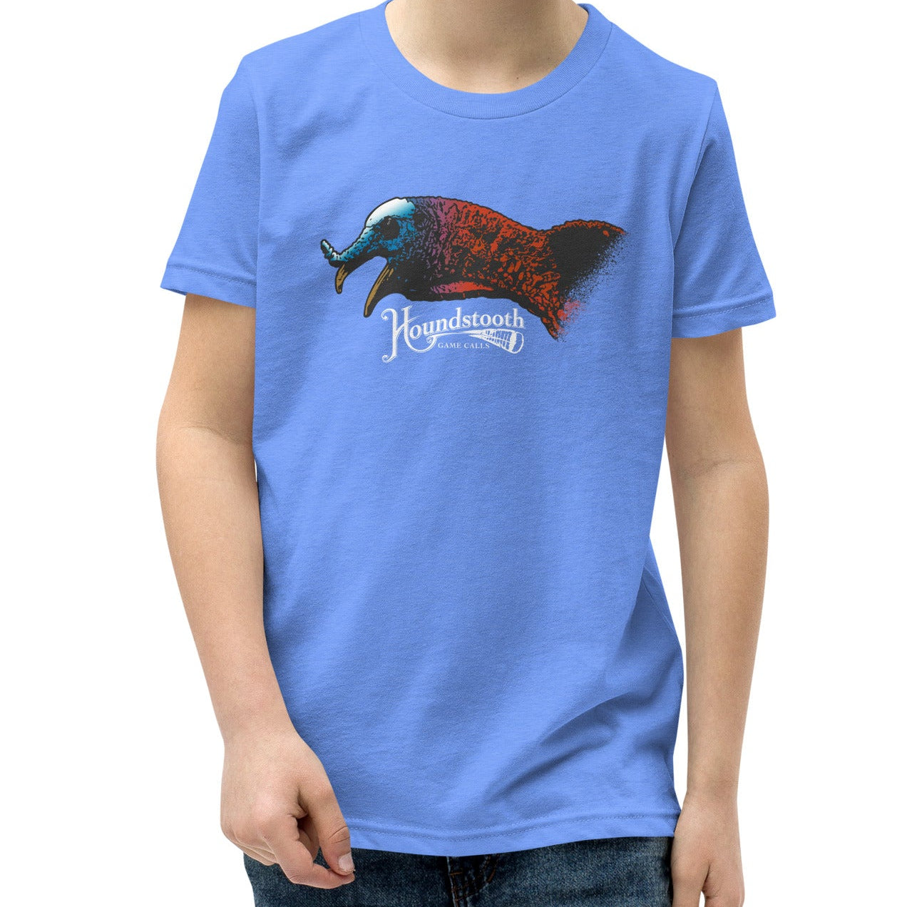 Youth Houndstooth Boss Gobbler Short Sleeve T-Shirt