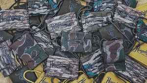 Houndstooth Mouth Call Pouch - Greenleaf