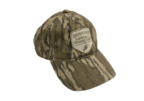Houndstooth Flying Longbeard Mossy Oak Bottomland Unstructured Hat